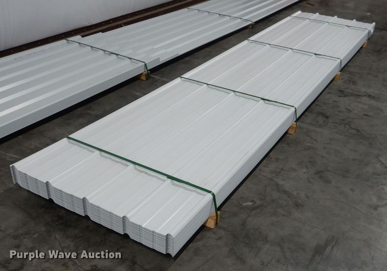 image for item KC9754 (142) sheets of Doerksen Metal Components metal siding/roofing