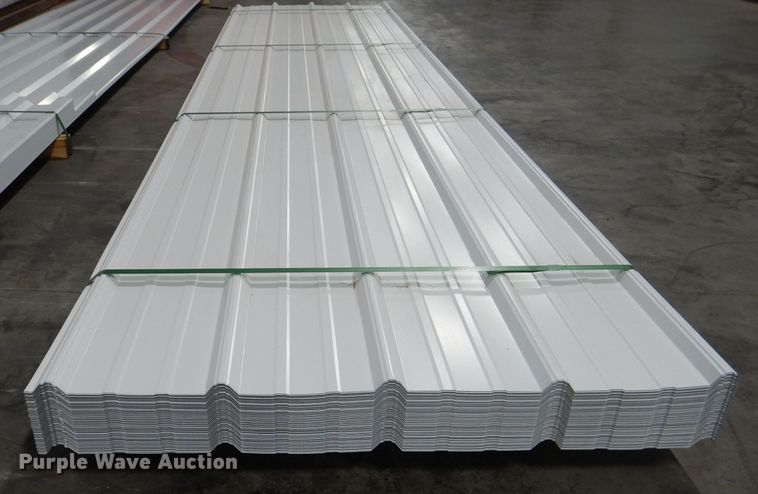 image for item KC9754 (142) sheets of Doerksen Metal Components metal siding/roofing