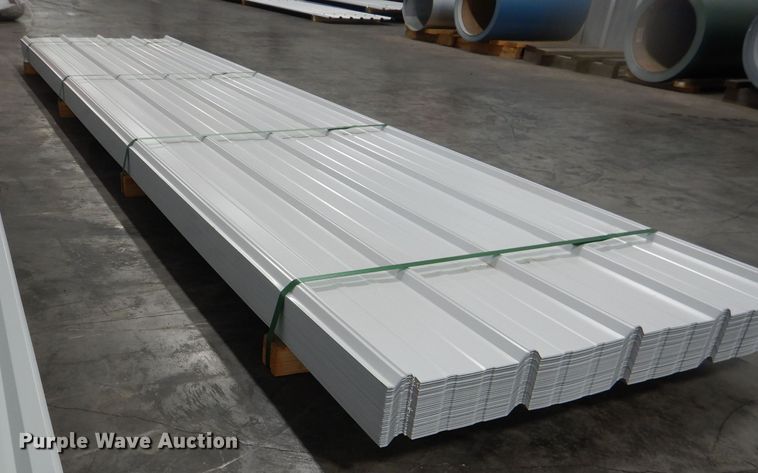 image for item KC9754 (142) sheets of Doerksen Metal Components metal siding/roofing