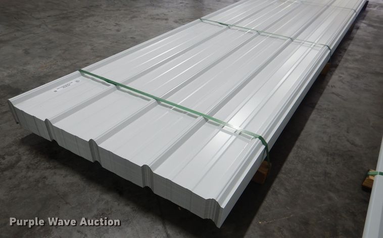 image for item KC9754 (142) sheets of Doerksen Metal Components metal siding/roofing