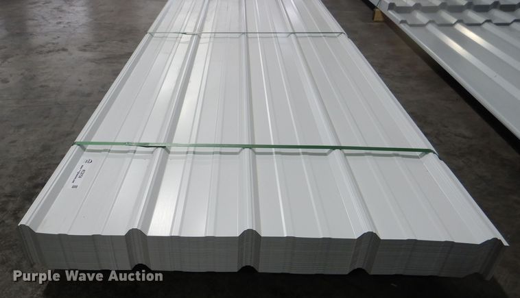 image for item KC9754 (142) sheets of Doerksen Metal Components metal siding/roofing