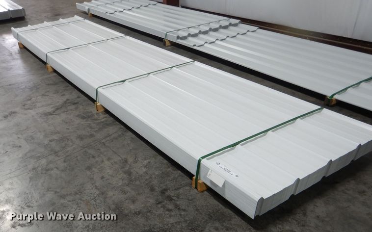 image for item KC9754 (142) sheets of Doerksen Metal Components metal siding/roofing