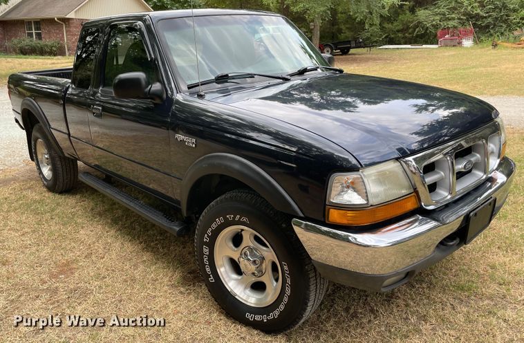 image for item KE9345 2000 Ford Ranger  SuperCab pickup truck