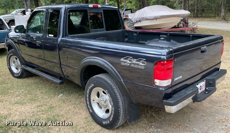 image for item KE9345 2000 Ford Ranger  SuperCab pickup truck