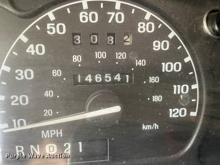 image for item KE9345 2000 Ford Ranger  SuperCab pickup truck