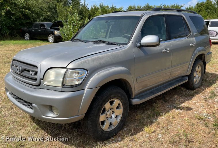 image for item KJ9706 2002 Toyota Sequoia  SUV
