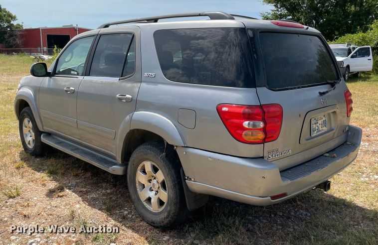 image for item KJ9706 2002 Toyota Sequoia  SUV