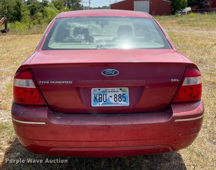 image for item KJ9709 2005 Ford Five Hundred SEL