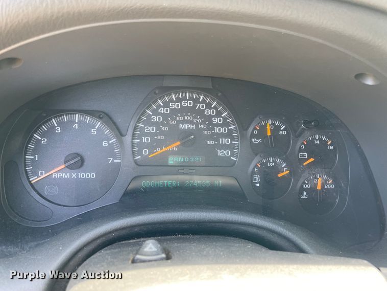 image for item KJ9710 2004 Chevrolet Trail Blazer  SUV