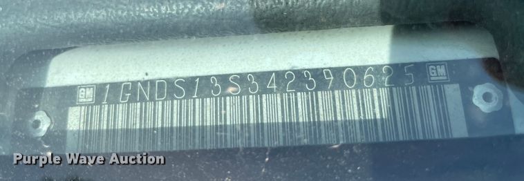 image for item KJ9710 2004 Chevrolet Trail Blazer  SUV