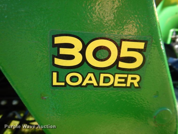 image for item KP9473 2013 John Deere 3038E  MFWD tractor