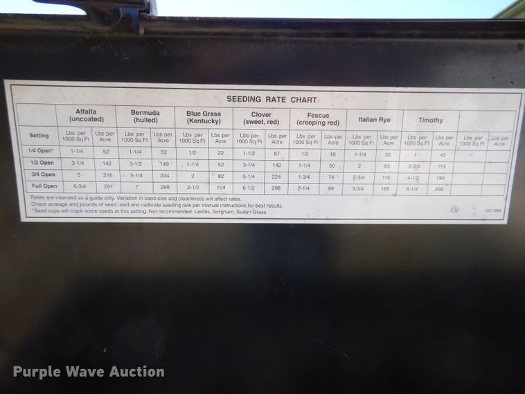 image for item KP9481 Frontier OS1060M  overseeder
