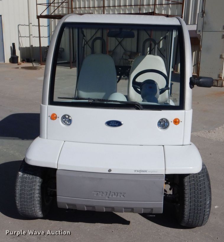 image for item LB9789 2002 Ford Think Neighbor  golf cart