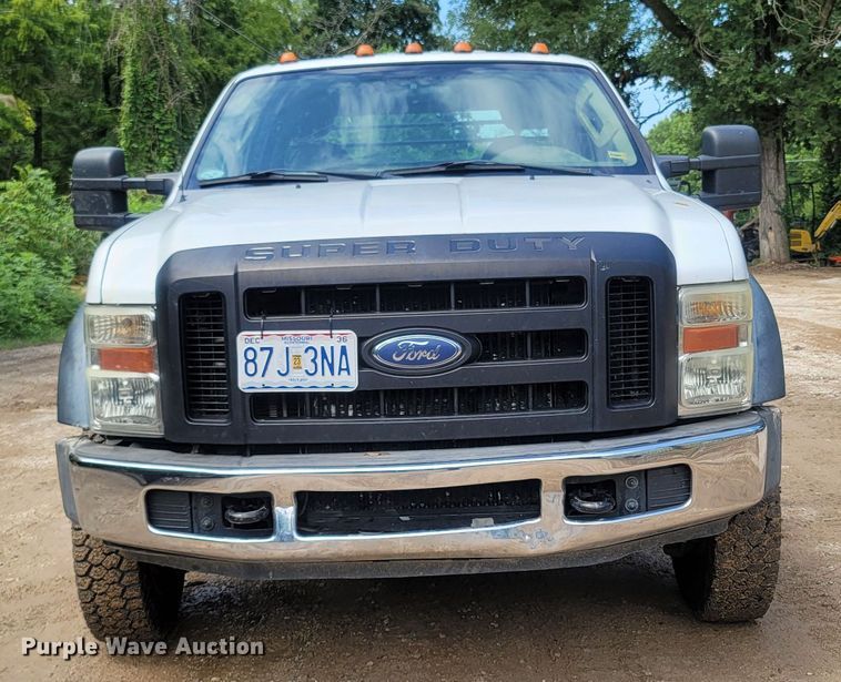 image for item LM9607 2008 Ford F450 Super Duty  flatbed truck