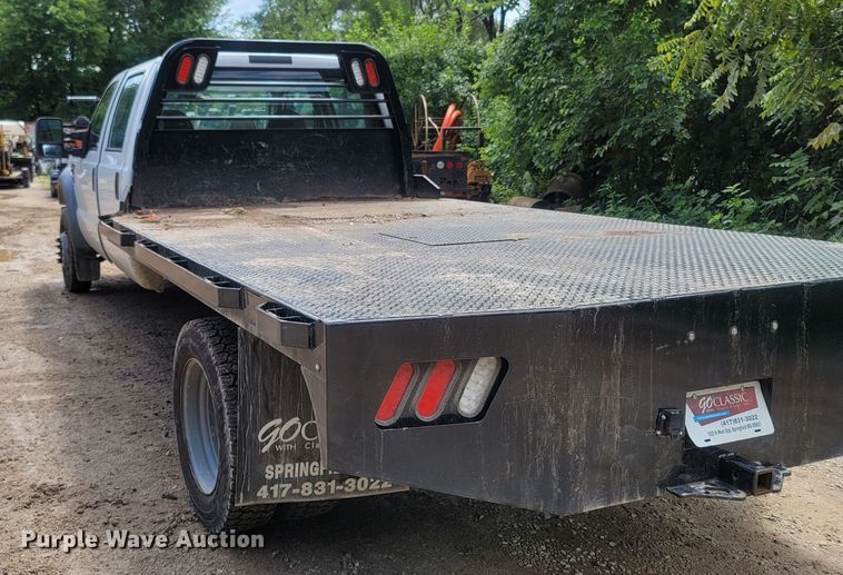 image for item LM9607 2008 Ford F450 Super Duty  flatbed truck