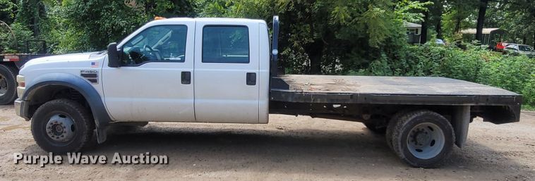 image for item LM9607 2008 Ford F450 Super Duty  flatbed truck