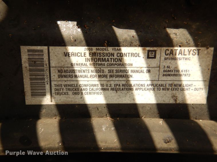 image for item MF9156 2008 Buick Enclave CXL  SUV