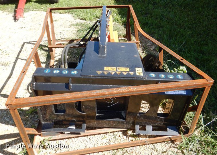 image for item MF9179 2021 Mower King ECSSCT72  skid steer trencher