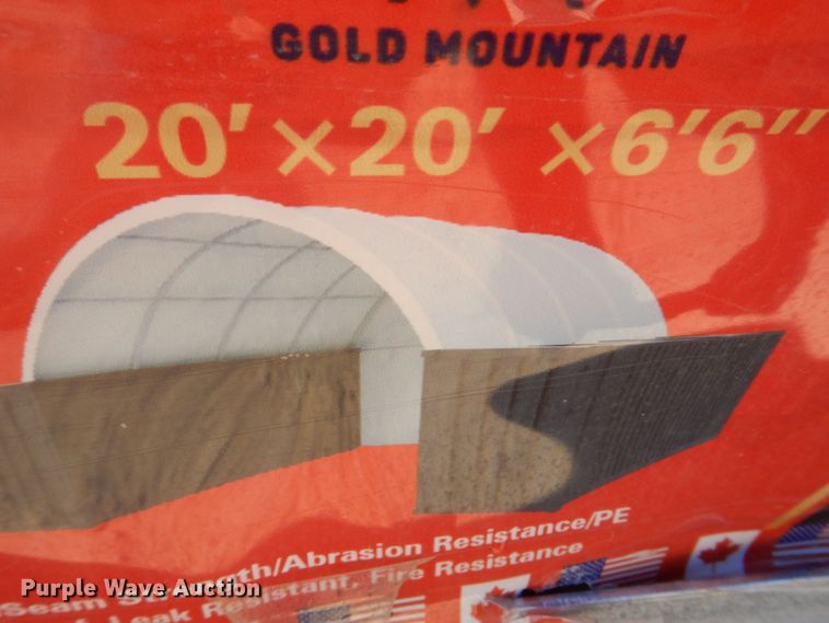 image for item MF9181 Gold Mountain C2020  shipping container canopy
