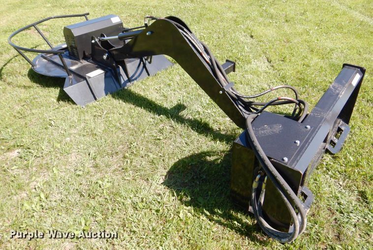 image for item MF9185 2021 TopCat BDRC  skid steer side boom rotary mower