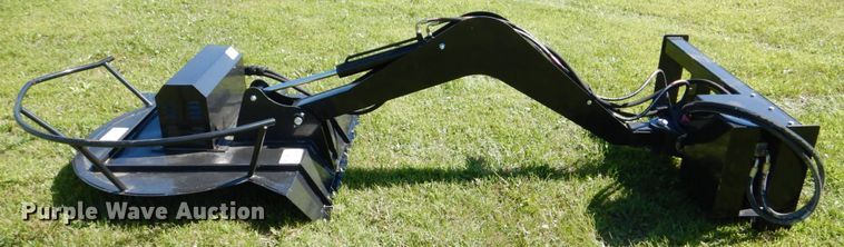 image for item MF9185 2021 TopCat BDRC  skid steer side boom rotary mower