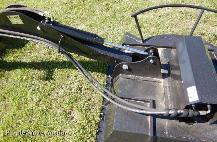 image for item MF9185 2021 TopCat BDRC  skid steer side boom rotary mower