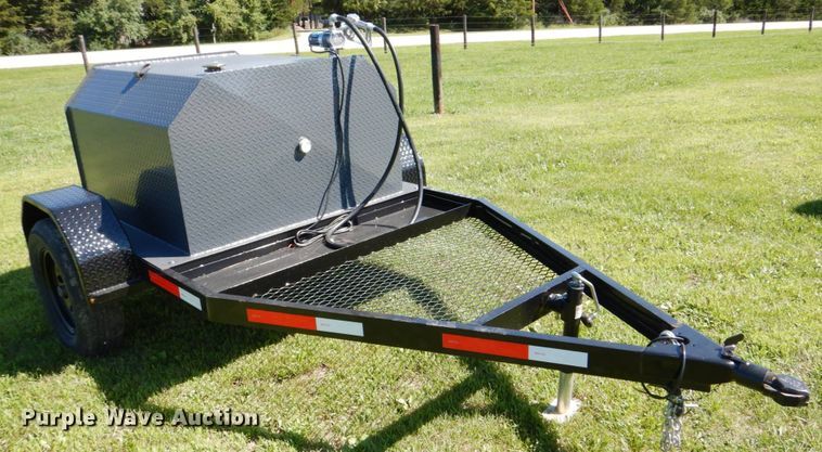 image for item MF9187 Shop built  fuel trailer