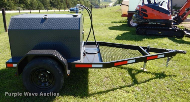 image for item MF9187 Shop built  fuel trailer