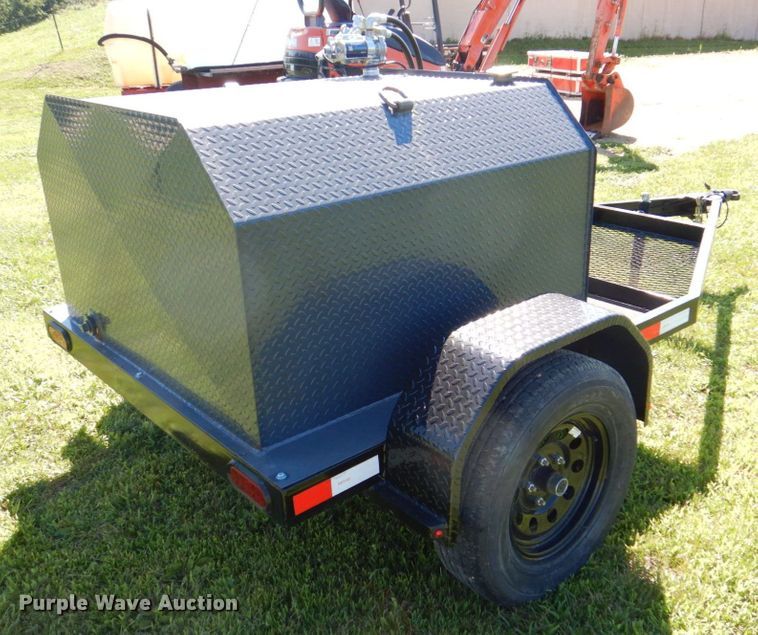 image for item MF9187 Shop built  fuel trailer