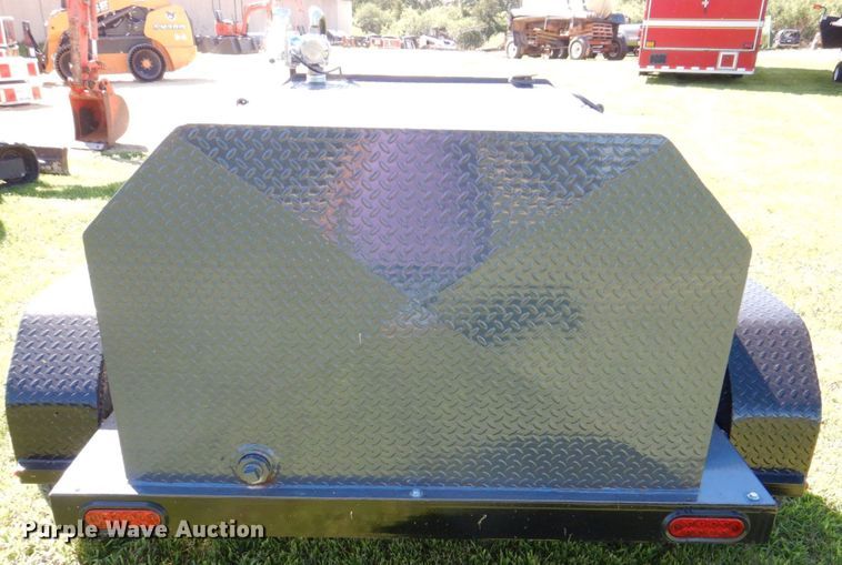 image for item MF9187 Shop built  fuel trailer