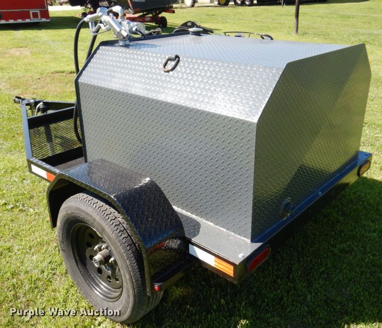 image for item MF9187 Shop built  fuel trailer