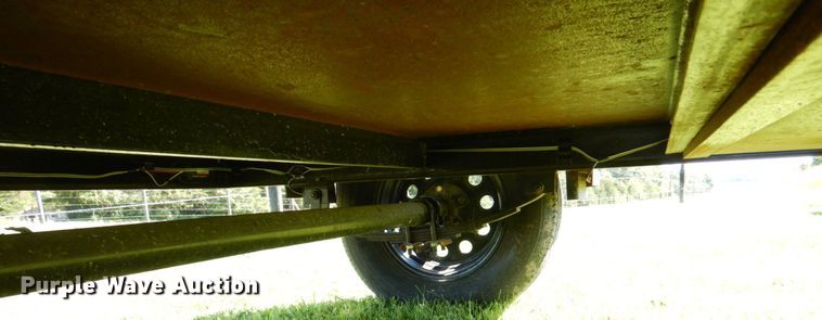 image for item MF9187 Shop built  fuel trailer