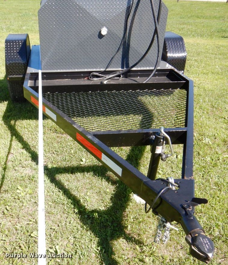 image for item MF9187 Shop built  fuel trailer