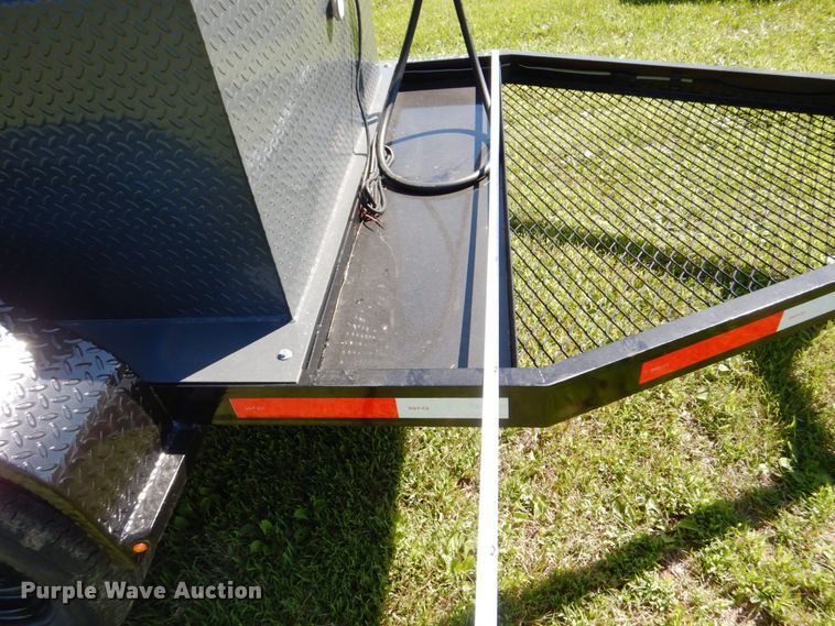 image for item MF9187 Shop built  fuel trailer