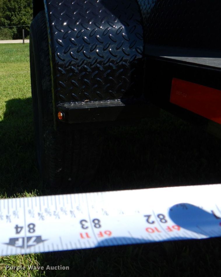 image for item MF9187 Shop built  fuel trailer