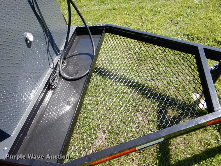 image for item MF9187 Shop built  fuel trailer