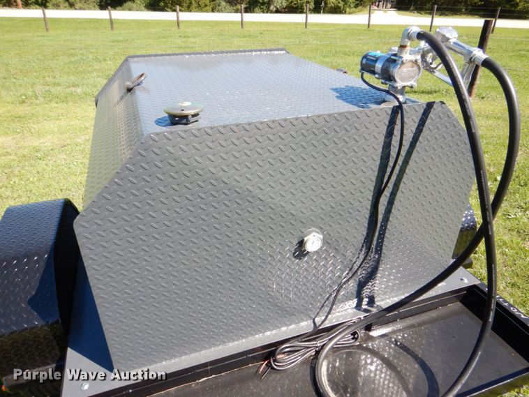 image for item MF9187 Shop built  fuel trailer