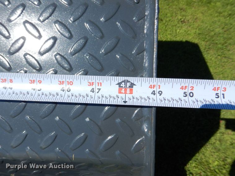 image for item MF9187 Shop built  fuel trailer