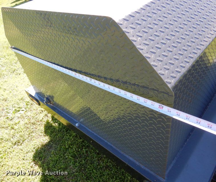 image for item MF9187 Shop built  fuel trailer