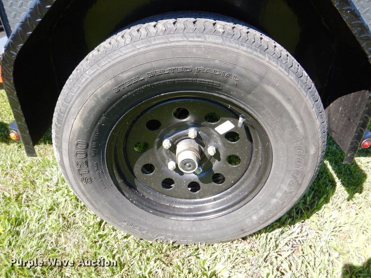 image for item MF9187 Shop built  fuel trailer