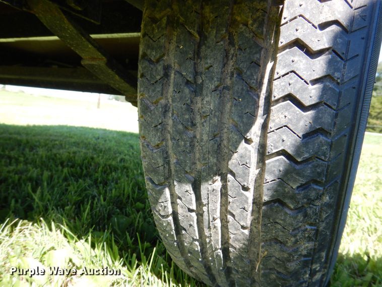 image for item MF9187 Shop built  fuel trailer