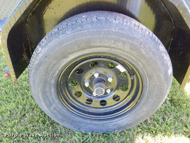 image for item MF9187 Shop built  fuel trailer