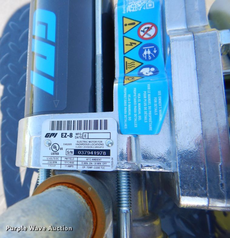 image for item MF9187 Shop built  fuel trailer