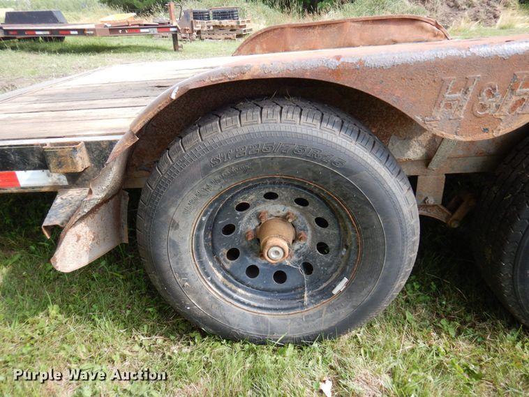 image for item MF9742 2017 H&H Trailers FD306  utility trailer