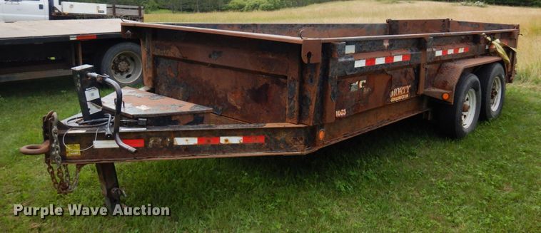 image for item MF9743 2015 PJ Trailers  dump trailer