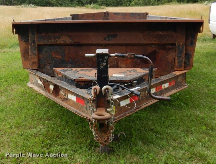 image for item MF9743 2015 PJ Trailers  dump trailer