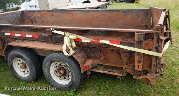 image for item MF9743 2015 PJ Trailers  dump trailer