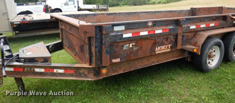 image for item MF9743 2015 PJ Trailers  dump trailer