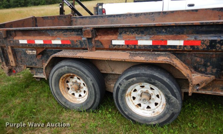 image for item MF9743 2015 PJ Trailers  dump trailer