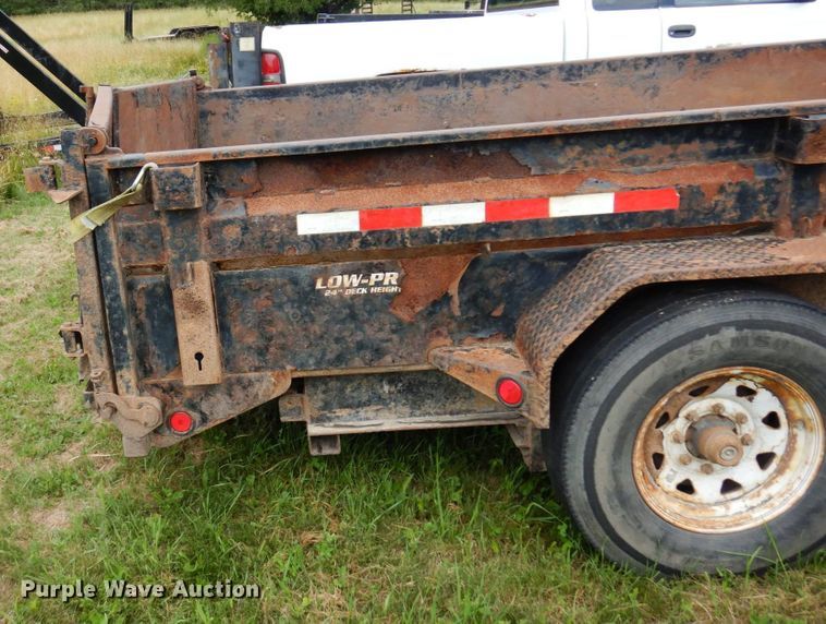 image for item MF9743 2015 PJ Trailers  dump trailer